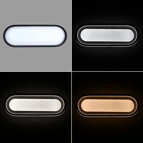 Brilagi - Corp de iluminat LED dimabil TRIVARO LED/85W/230V 3000-6000K 20x60 cm + telecomandă