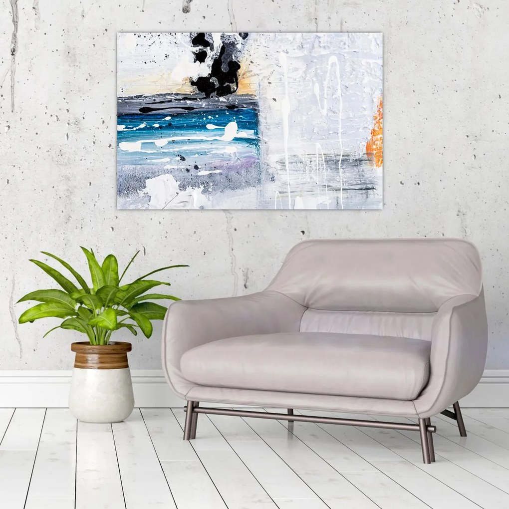 Tablou - Atingeri abstracte (90x60 cm)