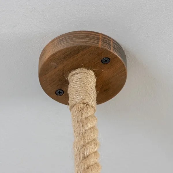 Lustră pe cablu Brilagi KOS 1xE27/60W/230V fag