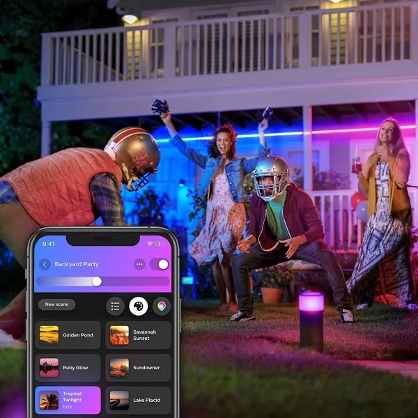 LED RGB Bandă Philips Hue Outdoor Strip LED/20,5W 2m IP67