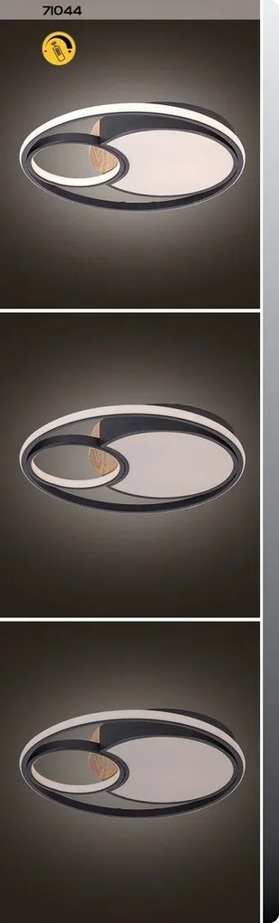 Lustra LED aplicata cu telecomanda Leola
