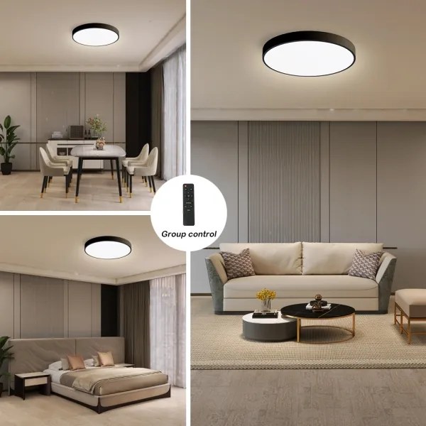 Brilagi-LED Lampă pentru piscină POOL SMART LED, reglabilă în intensitate, 48W, 230V, 40 cm, Wi‑Fi Tuya + telecomandă, negru