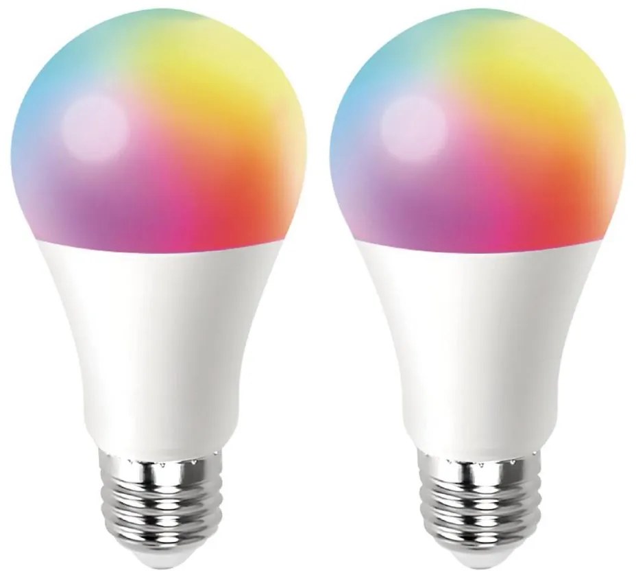 SET 2x bec LED dimabil Aigostar MESH Smart A60 E27/12W/230V 2700-6500K