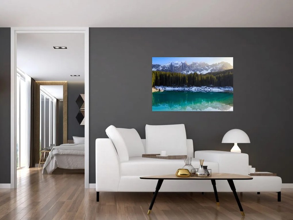 Tablou - Lacul Karersee (90x60 cm)