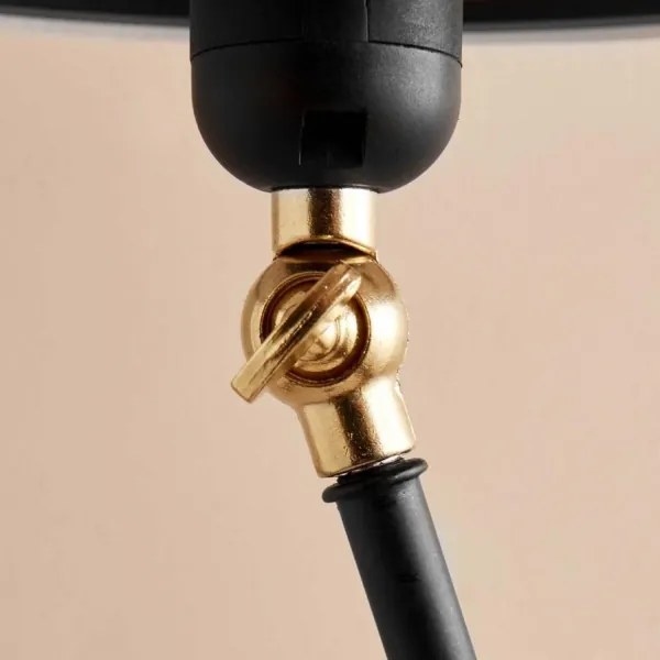 Lampă de podea AYD 1xE27/40W/230V neagră