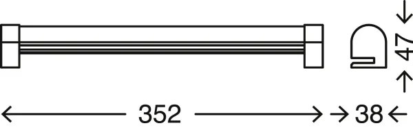 Briloner 2243-018 - LED iluminare baie reglabilă LED/8W/230V IP44