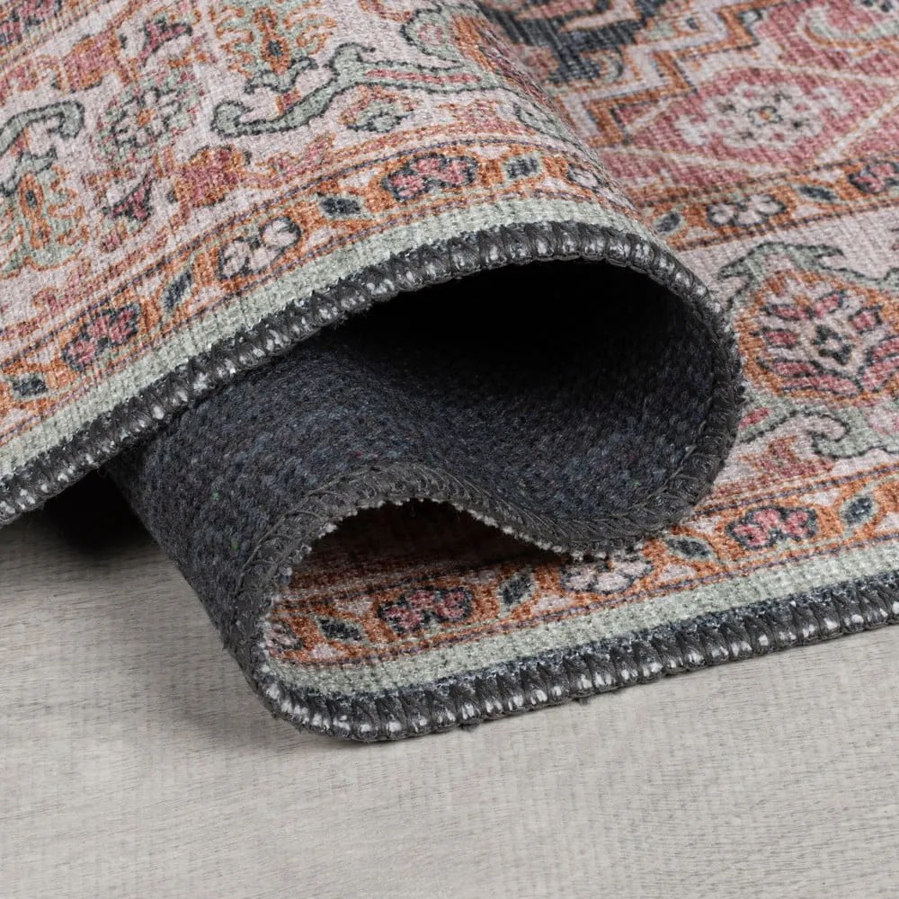 Covor roz lavabil 115x170 cm Briony Traditional – Flair Rugs