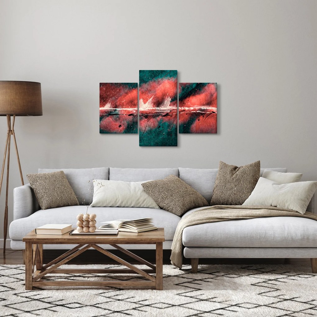 Tablou - Explozie în petrol (90x60 cm)