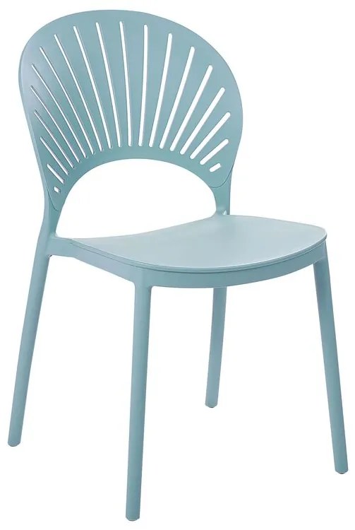 Set 4 buc scaune de sufragerie Ostza (albastru). 1081821