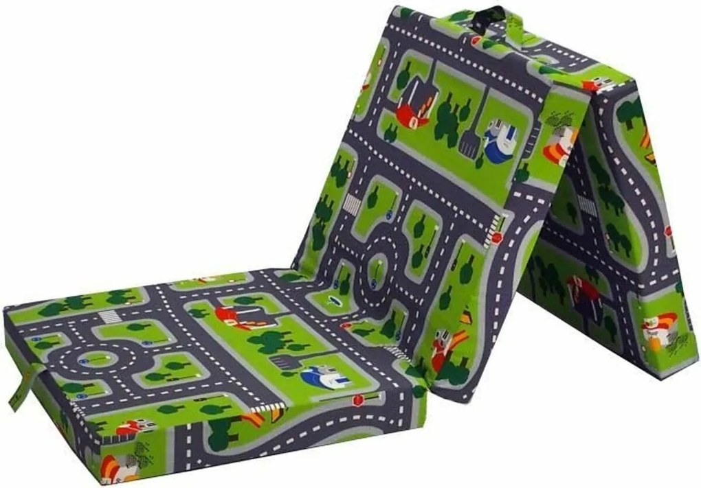 Scaun fără picioare Verde Pliabil Cu poziții multiple