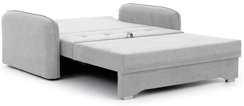 Canapea extensibila pentru 2 persoane LAINE, gri deschis