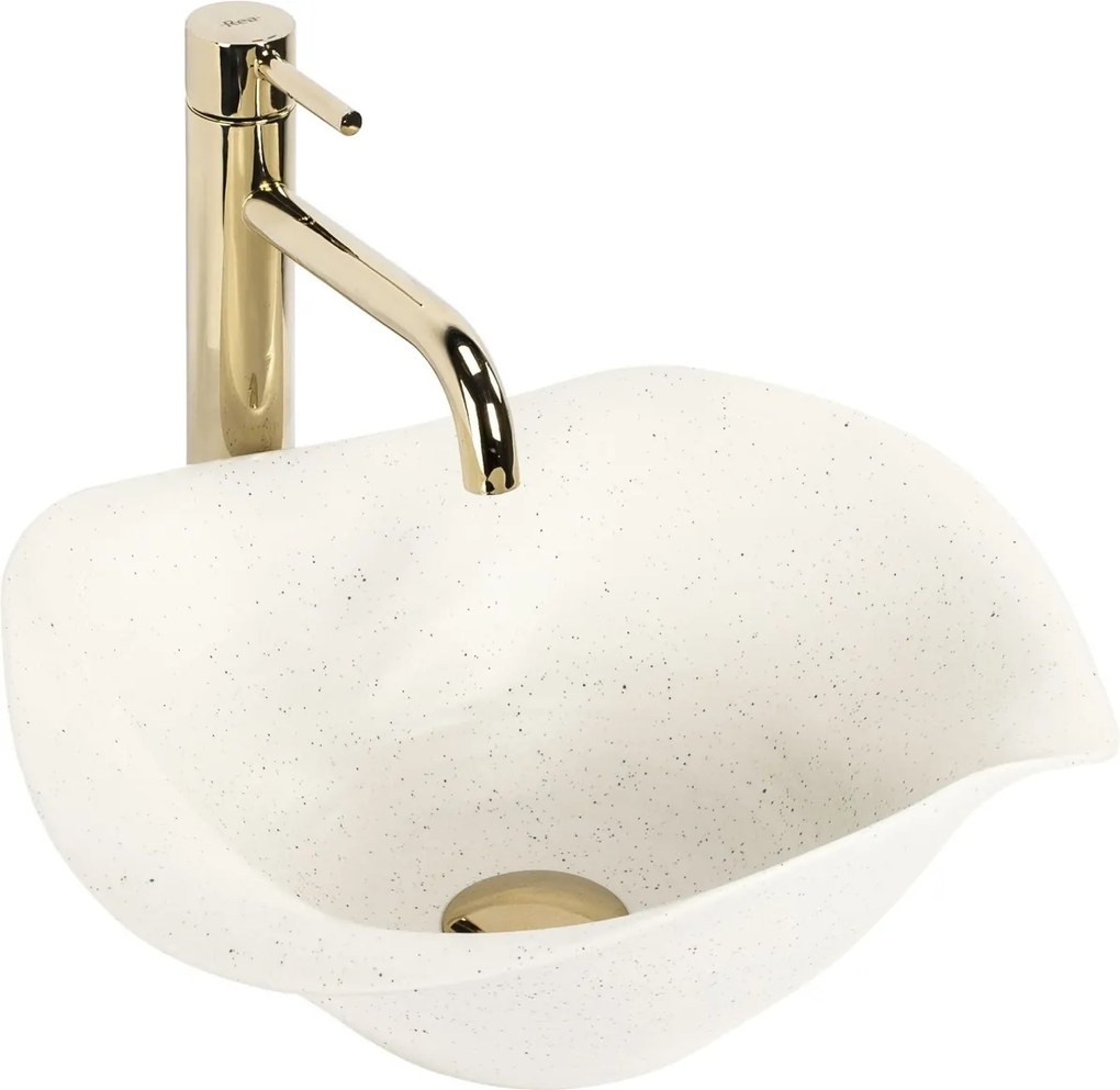 Lavoar ceramic pentru blat REA HM-35B Handmade ART
