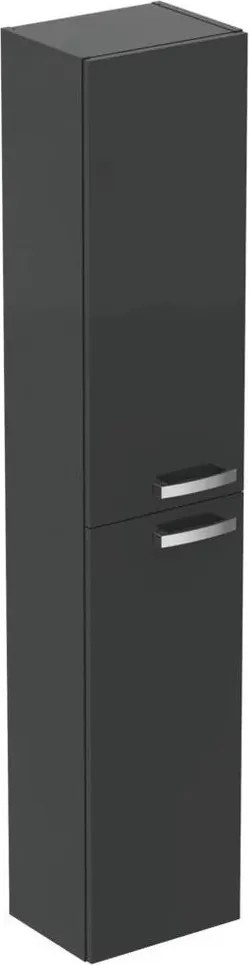 Dulap tip coloana suspendat gri lucios Ideal Standard Tempo 2 usi Softclose