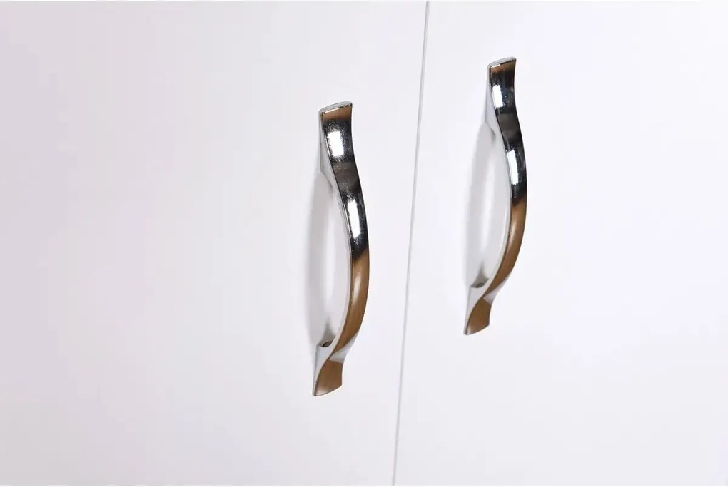 Dulap din pal, Beny Homs, alb, 160 x 60 x 31.4 cm