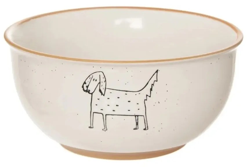Castron din ceramică Orion FERMĂ câine,  13,5 cm