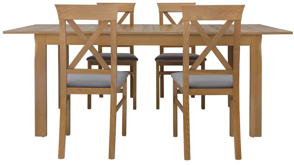 Masă de sufragerie Bergen STO/160 (pentru 6 până la 8 persoane). 702374