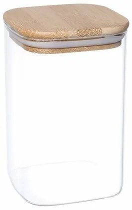 Recipient din sticlă pentru alimente 4Home cucapac Bamboo, 950 ml, 950 ml