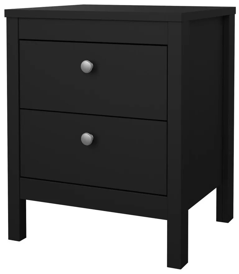 Noptieră Real, negru