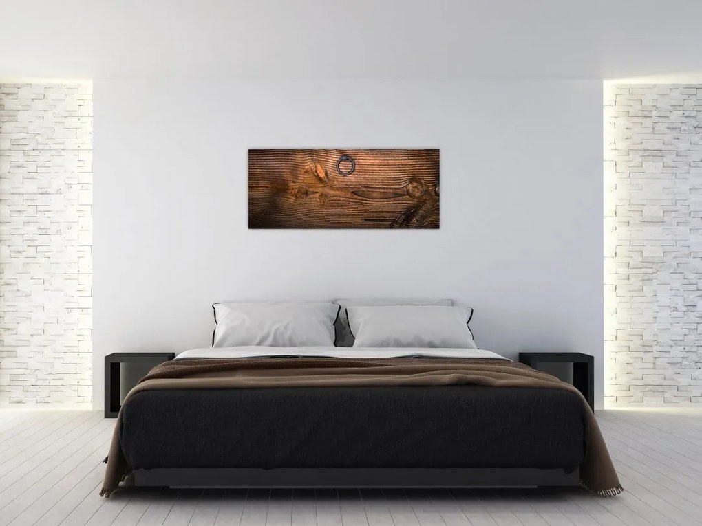 Tablou textura lemnului (120x50 cm)