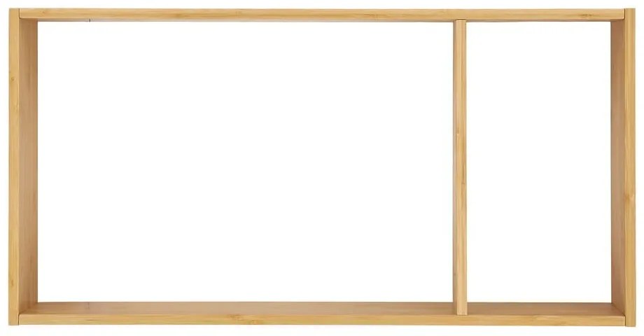 Raft în culoare naturală etajat din bambus 70 cm Ember – House Nordic