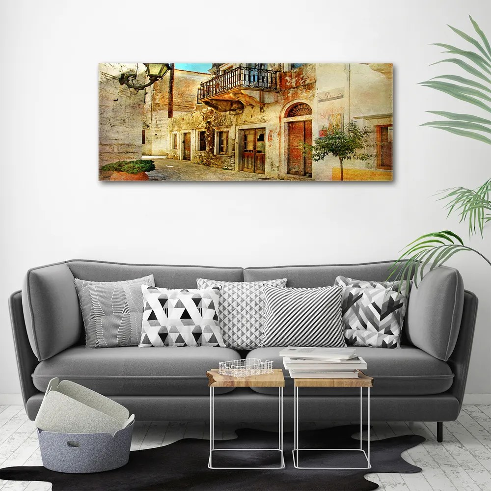 Imprimare tablou canvas Strazi din grecia