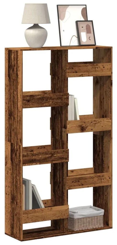 vidaXL Bibliotecă, lemn vechi, 100x33x175 cm, lemn prelucrat