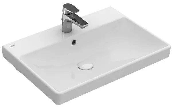 Lavoar pe mobilier, Villeroy&amp;Boch Avento, 60x47cm, Alb Alpin, 41586001