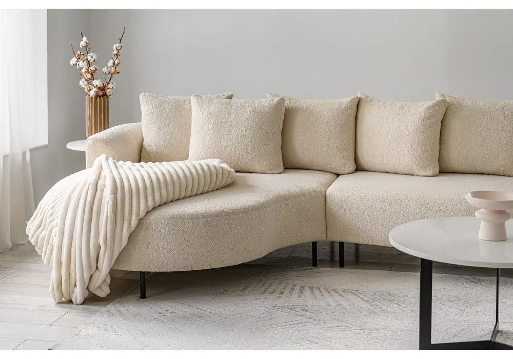 Colțar bej (cu colț pe partea stângă ) Vitoria – Scandic