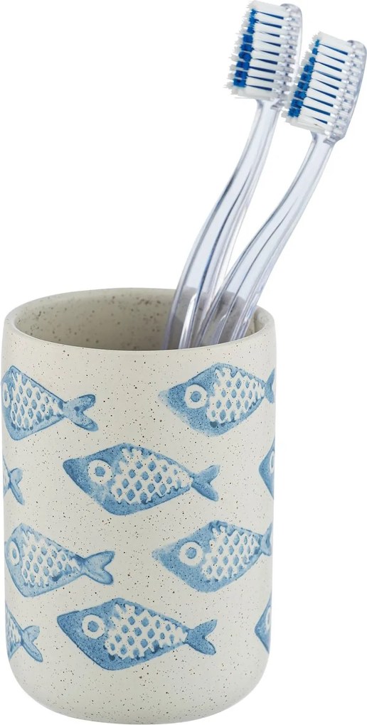 Pahar periuță de dinti ceramic AQUAMARIN, Wenko