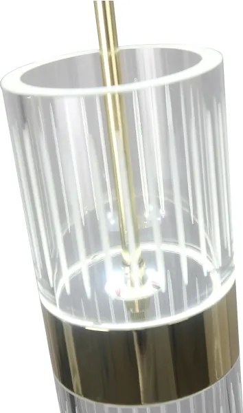 Lustră suspendată pe cablu AMBIENTE LED/6W/230V 3000/4000/6000K aurie