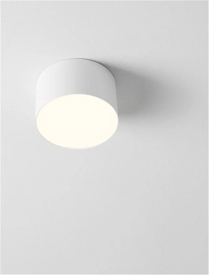 Spot aplicat, Plafoniera LED Luldo alb, 11cm