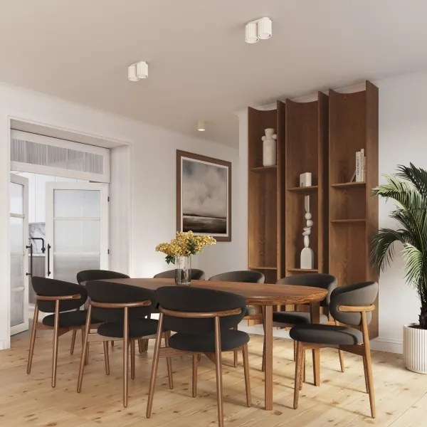 Sollux SL.1790 - Spot AURA 2xGU10/10W/230V crem