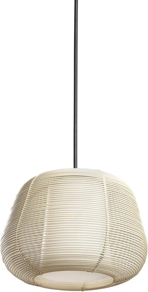 Pendul iluminat exterior decorativ IP65 NARITA bej