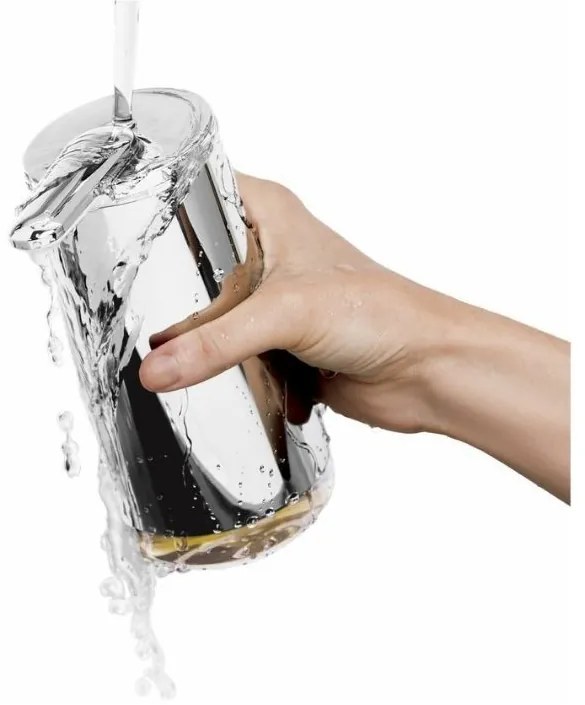 Dozator de spumă de săpun fără atingere, 295 ml, argintiu