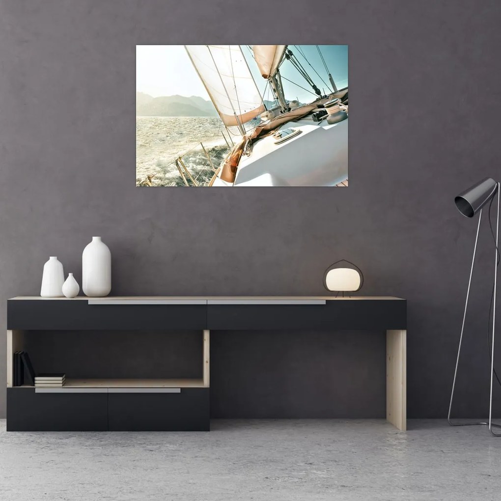 Tablou - Yacht (90x60 cm)