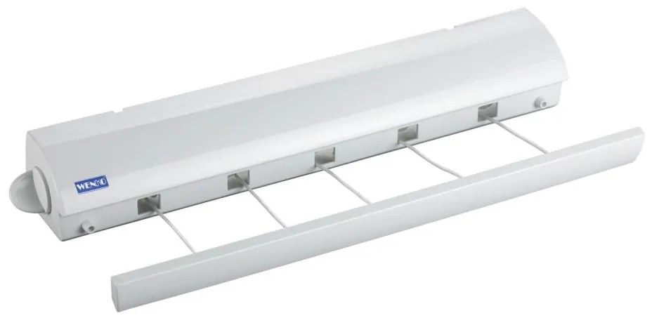 WENKO 63025100 - Uscător de rufe 47,5 x 7 cm, alb
