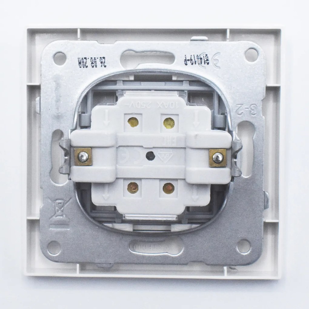 Intrerupator cap cruce Karre Plus Panasonic, ST, alb