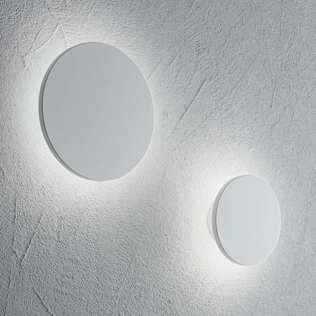 Aplica cu lumina ambientala LED COVER AP D20 ROUND BIANCO 195711 IDL