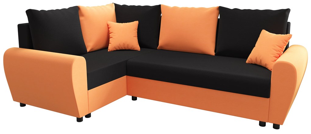 Colțar Fleur Plus (portocaliu + Negru) (S). 1057099