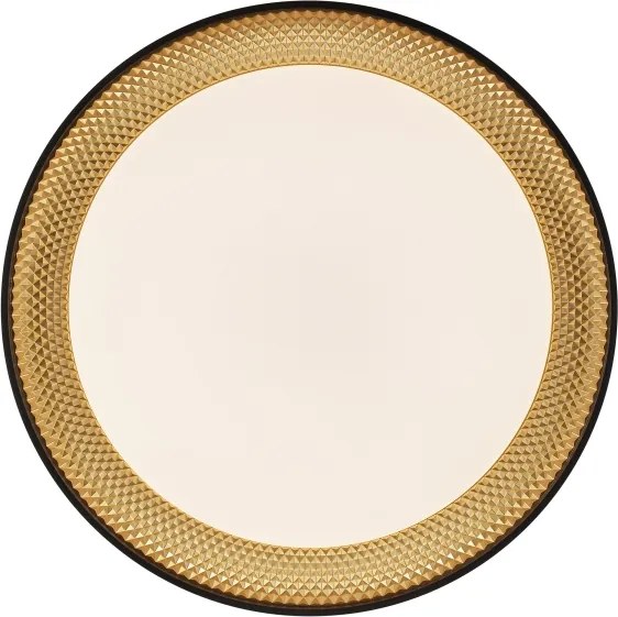 Brilliant - Plafonieră LED dimabilă WALDO LED/36W/230V, negru/auriu + telecomandă