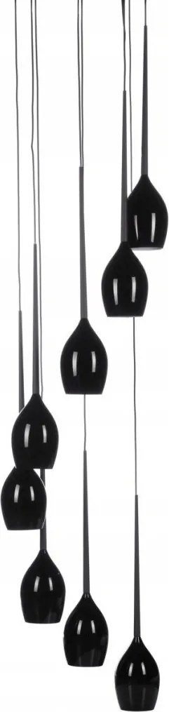 Lustra moderna Izza 8 Black