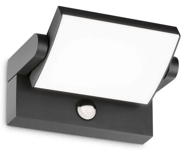 Aplica LED cu senzor de miscare pentru exterior IP54 Swipe ap antracit