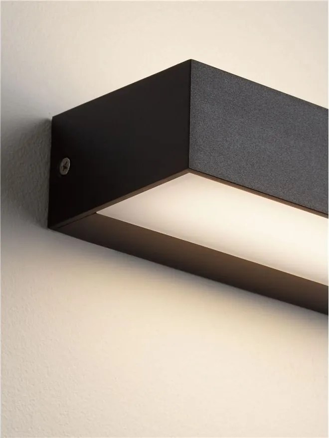 Aplica LED iluminat sus si jos IP65 LAB negru