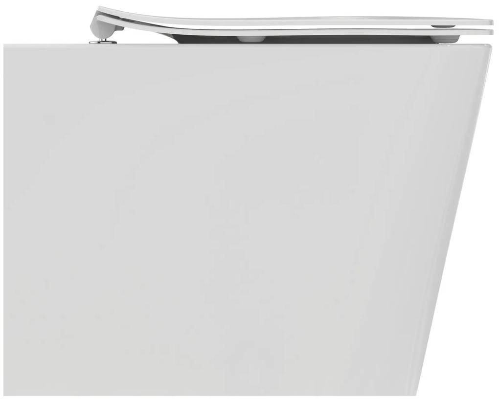 Vas wc stativ Ideal Standard Blend Curve AquaBlade alb lucios back to wall cu capac inclus
