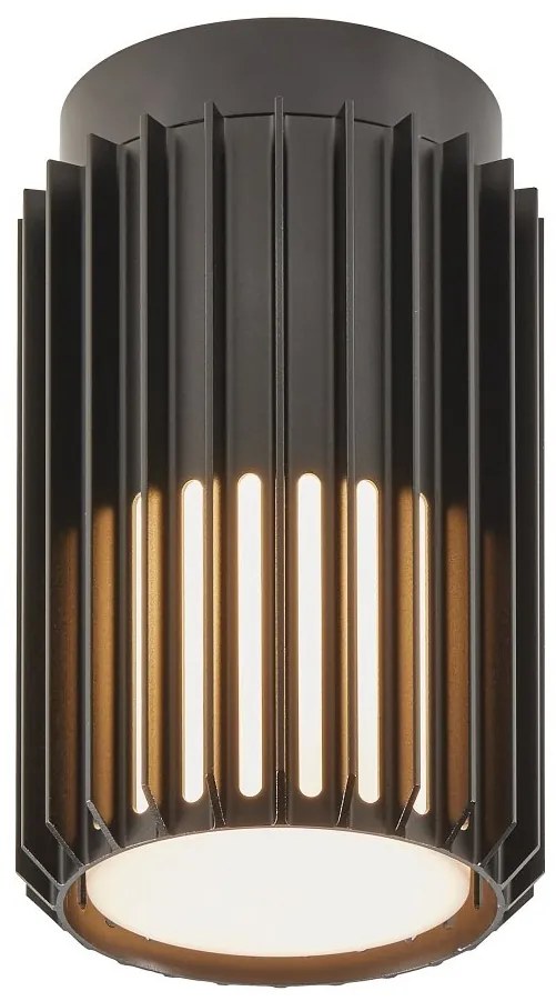 Mini Plafoniera exterior design nordic IP54 Aludra seaside negru