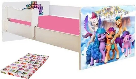 Pat junior Pony 2 cu saltea inclusa