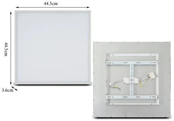 Brilagi - Panou LED dimerizabil SLIMFRAME LED/36W/230V 45x45 cm alb + telecomandă