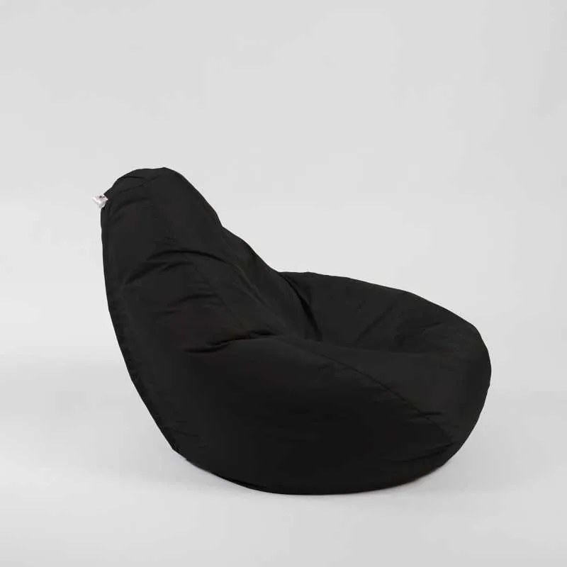 Fotoliu Nirvana Hobbit Pufrelax, Material Impermeabil - Negru