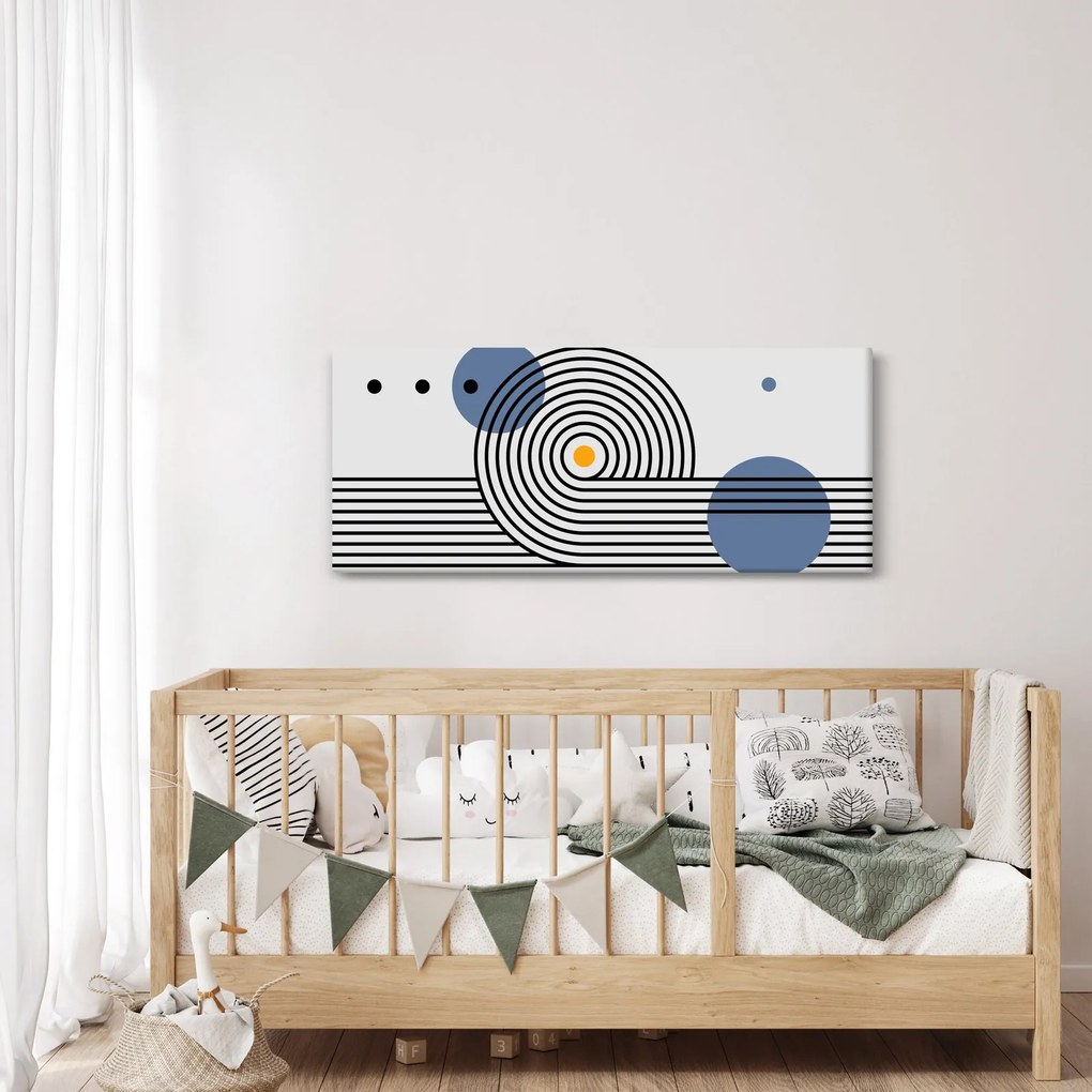 Tablou - Abstracție minimalistă N⁰1 (120x50 cm)