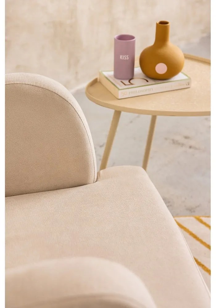 Fotoliu galben muștar wing Noemye – Bonami Selection